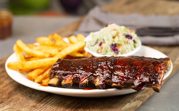 HALF RACK BABY BACK RIBS | Cheddar's Scratch Kitchen