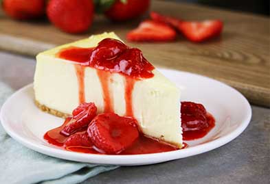 Classic Cheesecake at Cheddar's.