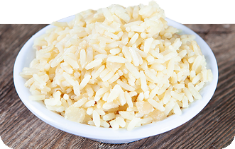 Cheddar's plate of rice.