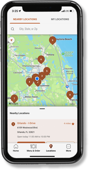 Find Cheddar's Location on the App