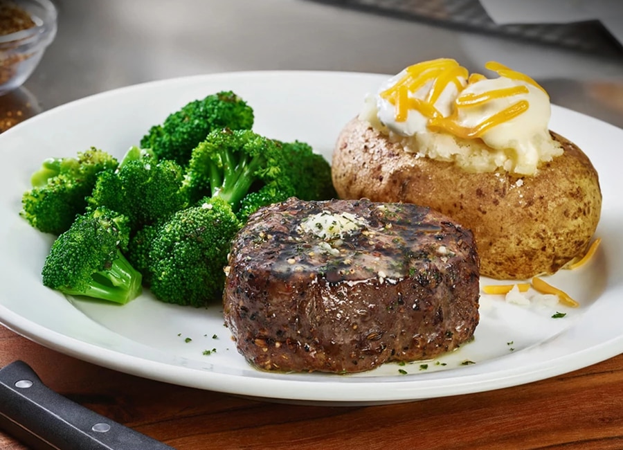 Enjoy a Filet Mignon steak at Cheddar's. Click to learn more.